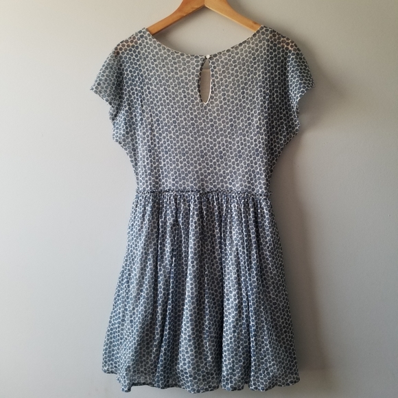 Anthropologie Weston Wear Frothed Dots Dress - Picture 10 of 11